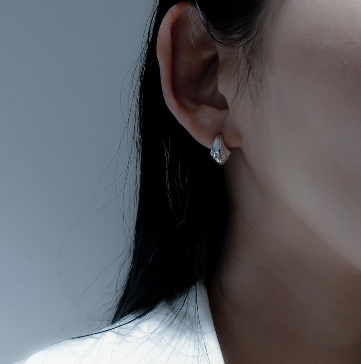 ARC_baby arc earrings-pierced earring-SILOUHAIT-unigem