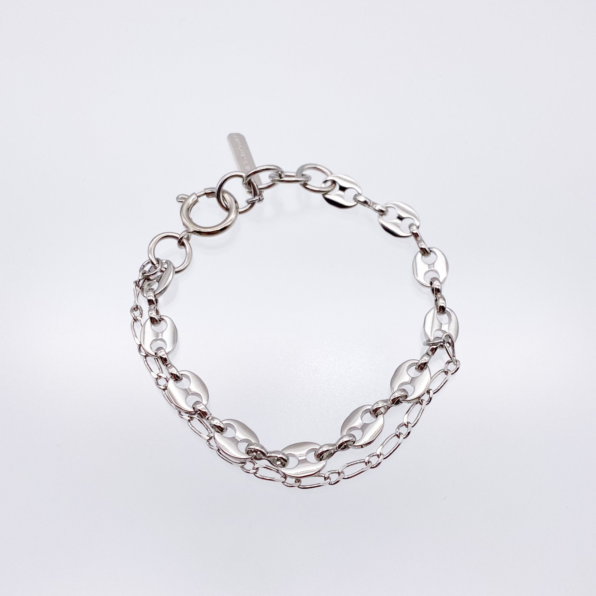 Justine Clenquet シルバー ブレスレット Alexis bracelet – unigem