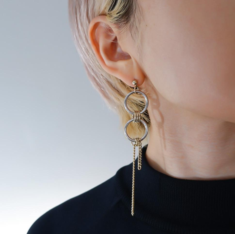 Amy earrings-pierced earring-Justine Clenquet-unigem