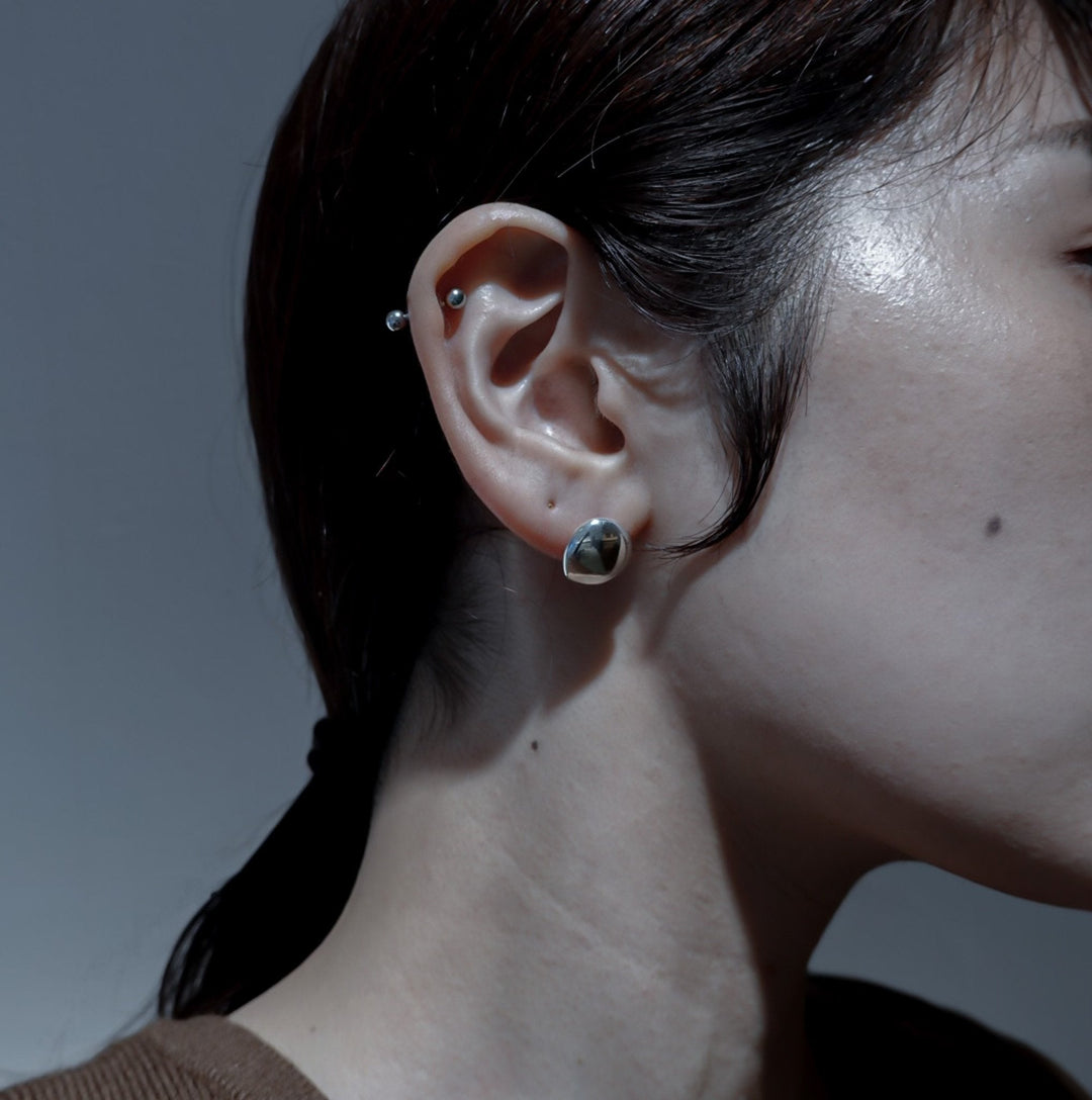 Aube-pierced earring-GEMME-unigem