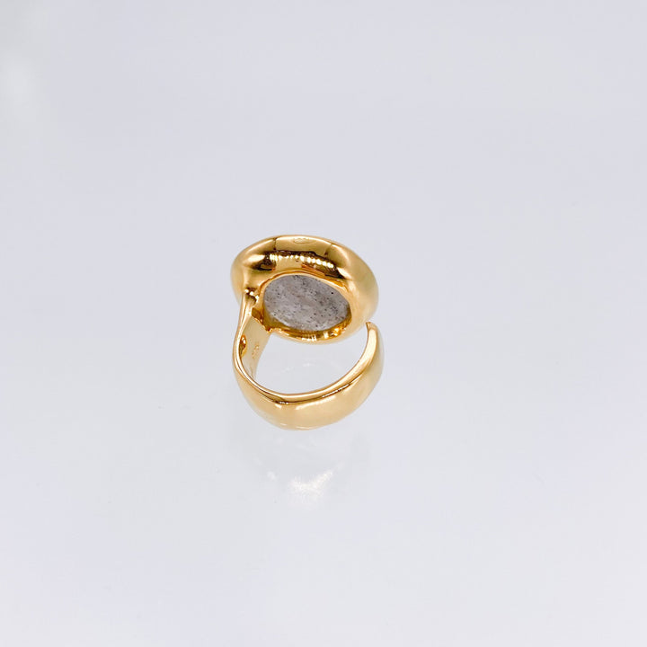 Black Quartz Ring A-ring-SAI jewelry-FREE(#7〜#9)-unigem