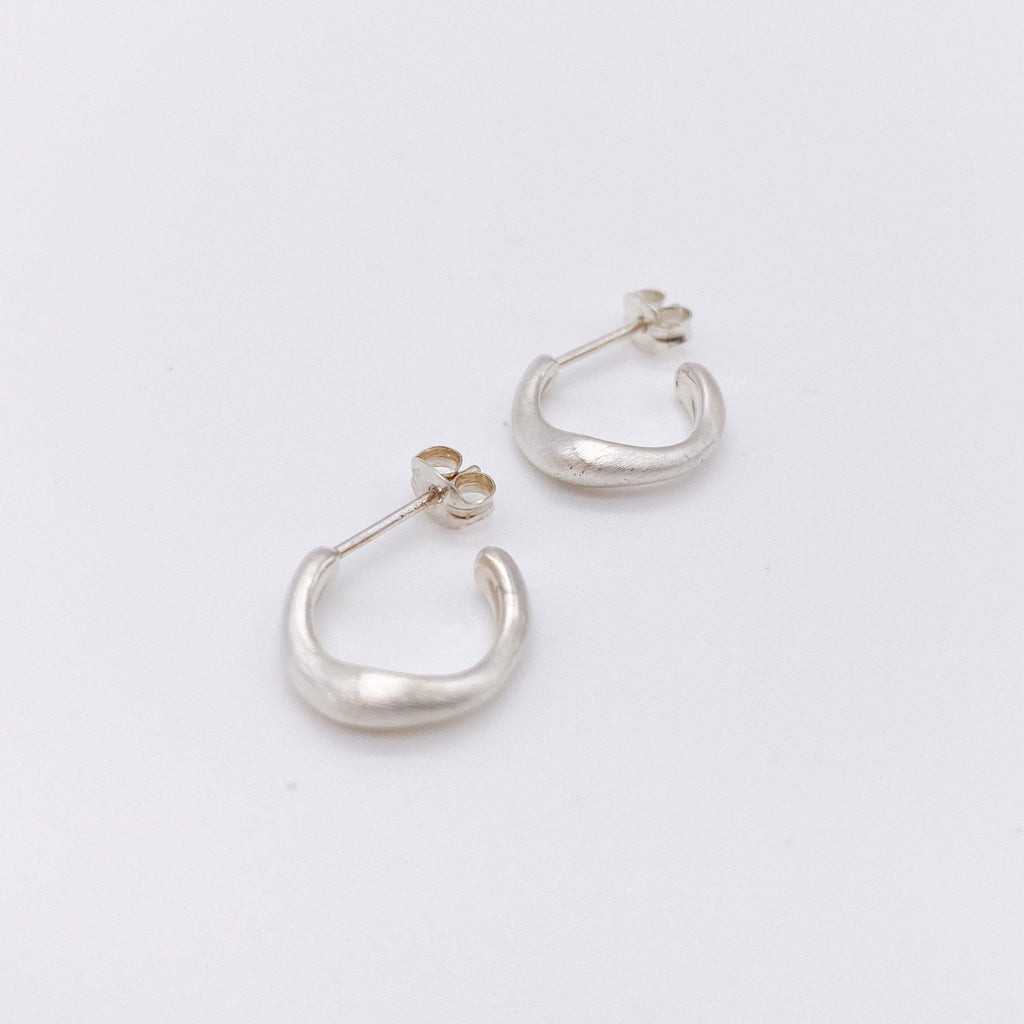 ARAI METAL WORKS シルバー ピアス CLOUD Pierced earrings - Matte