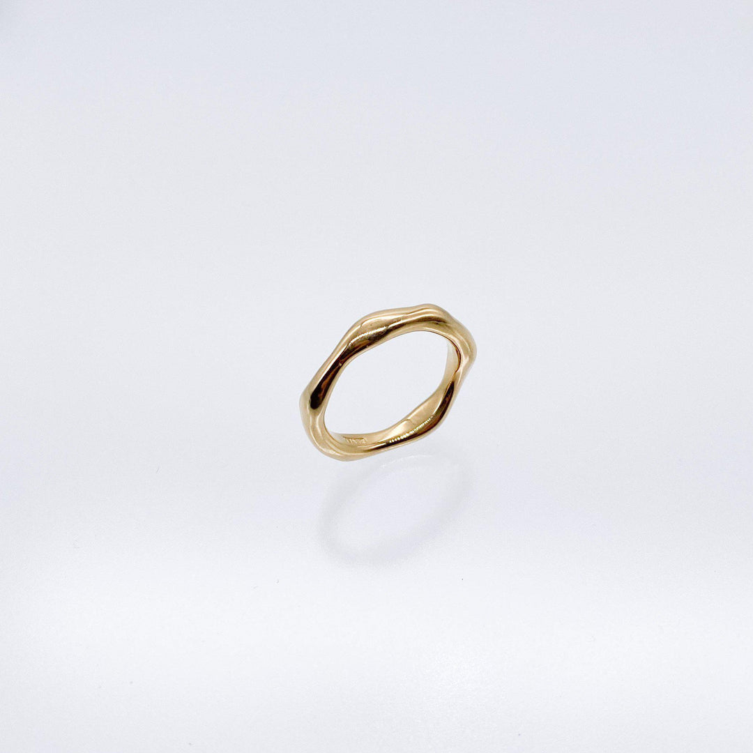CLOUD Ring Regular Gold-ring-ARAI METAL WORKS-unigem