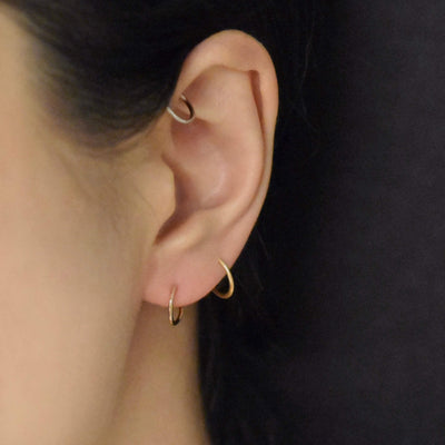 Cell-pierced earring-GEMME-unigem