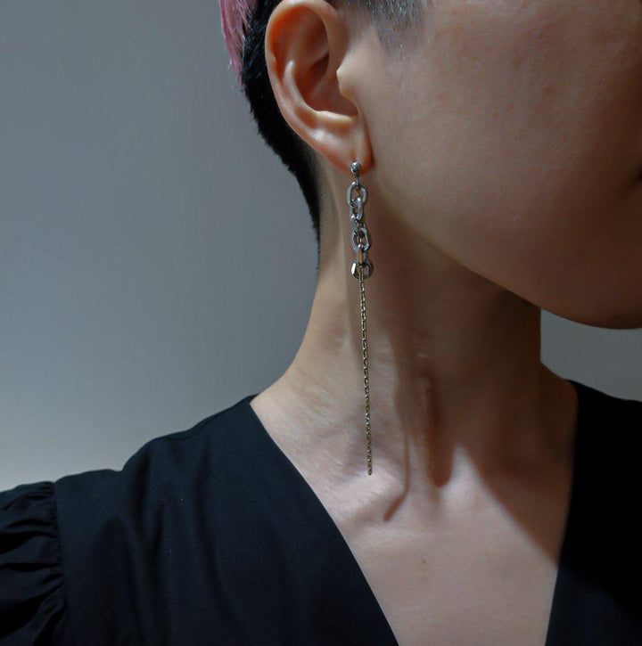 Dana earrings-pierced earring-Justine Clenquet-unigem