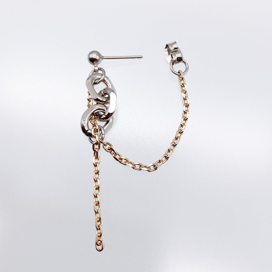 Dana earrings-pierced earring-Justine Clenquet-unigem