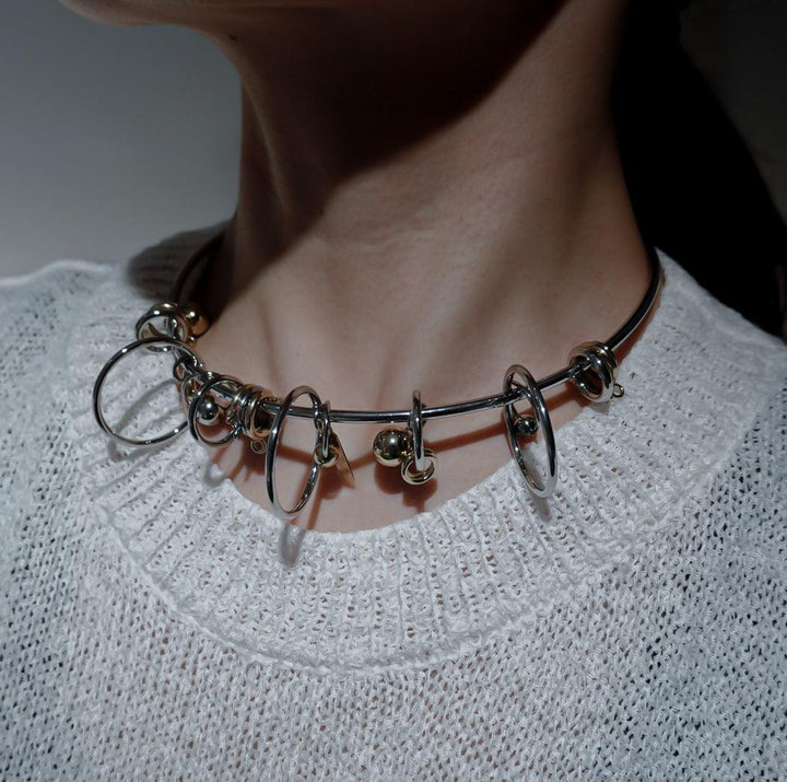 Deana choker-necklace-Justine Clenquet-unigem