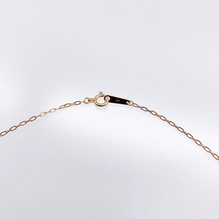 Drop Necklace 3mm Diamond (Matte)-necklace-ARAI METAL WORKS-unigem