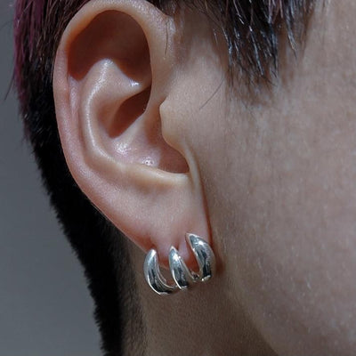 Érosion-pierced earring-GEMME-unigem
