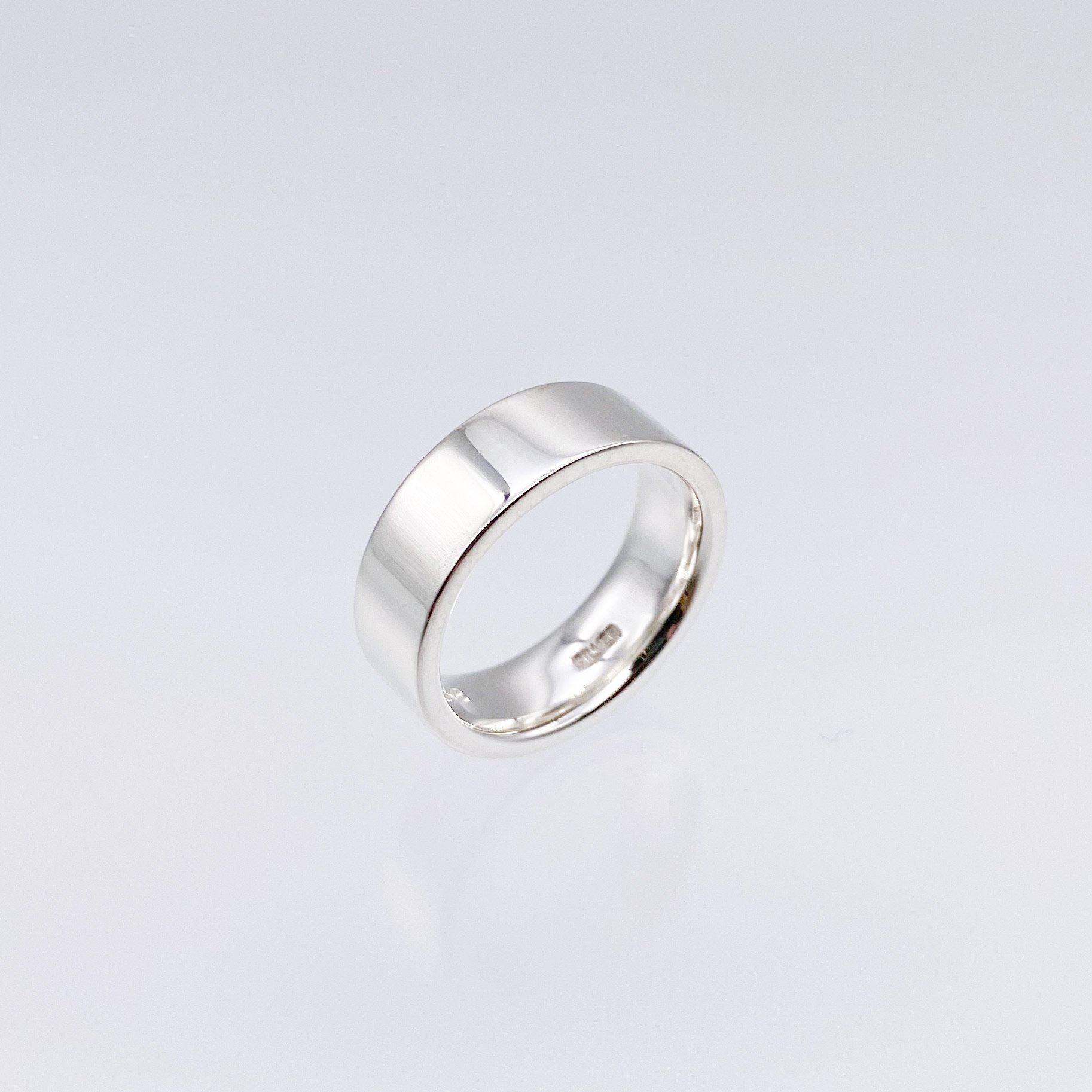 ARAI METAL WORKS シルバー リング FLAT Ring 6mm – unigem