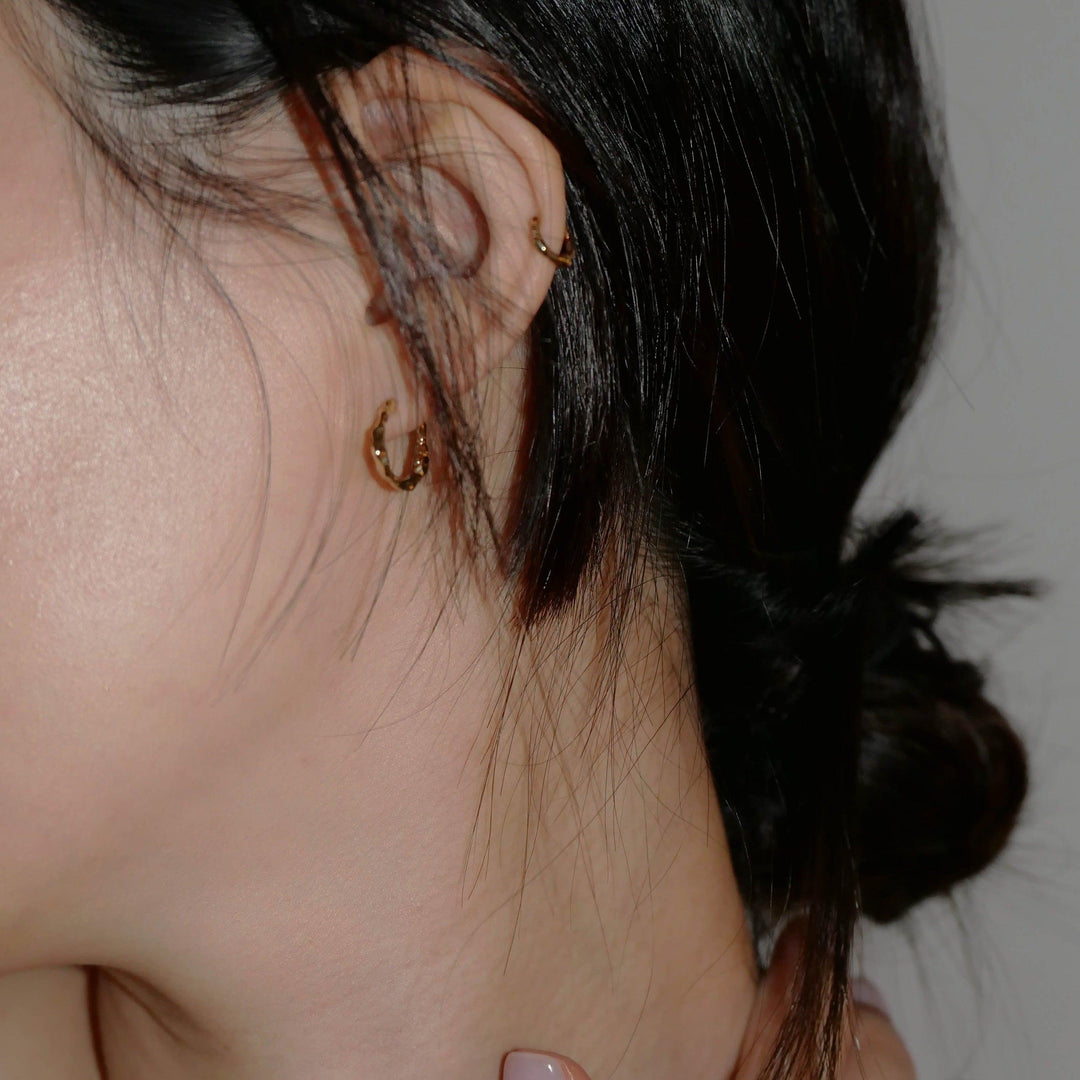 HALO_E1-pierced earring-SOUHAIT-unigem