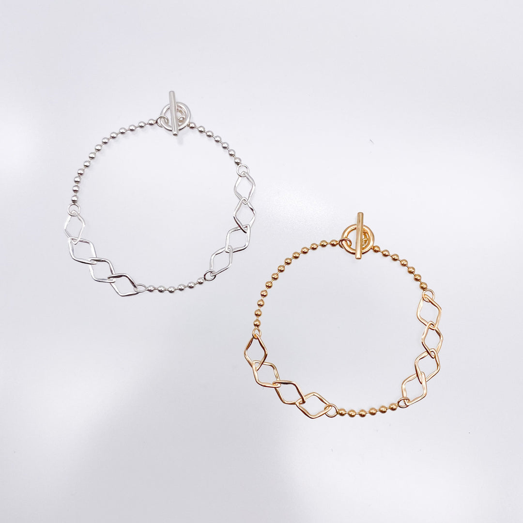 Heritage ball chain bracelet-bracelet-FLYNK-unigem