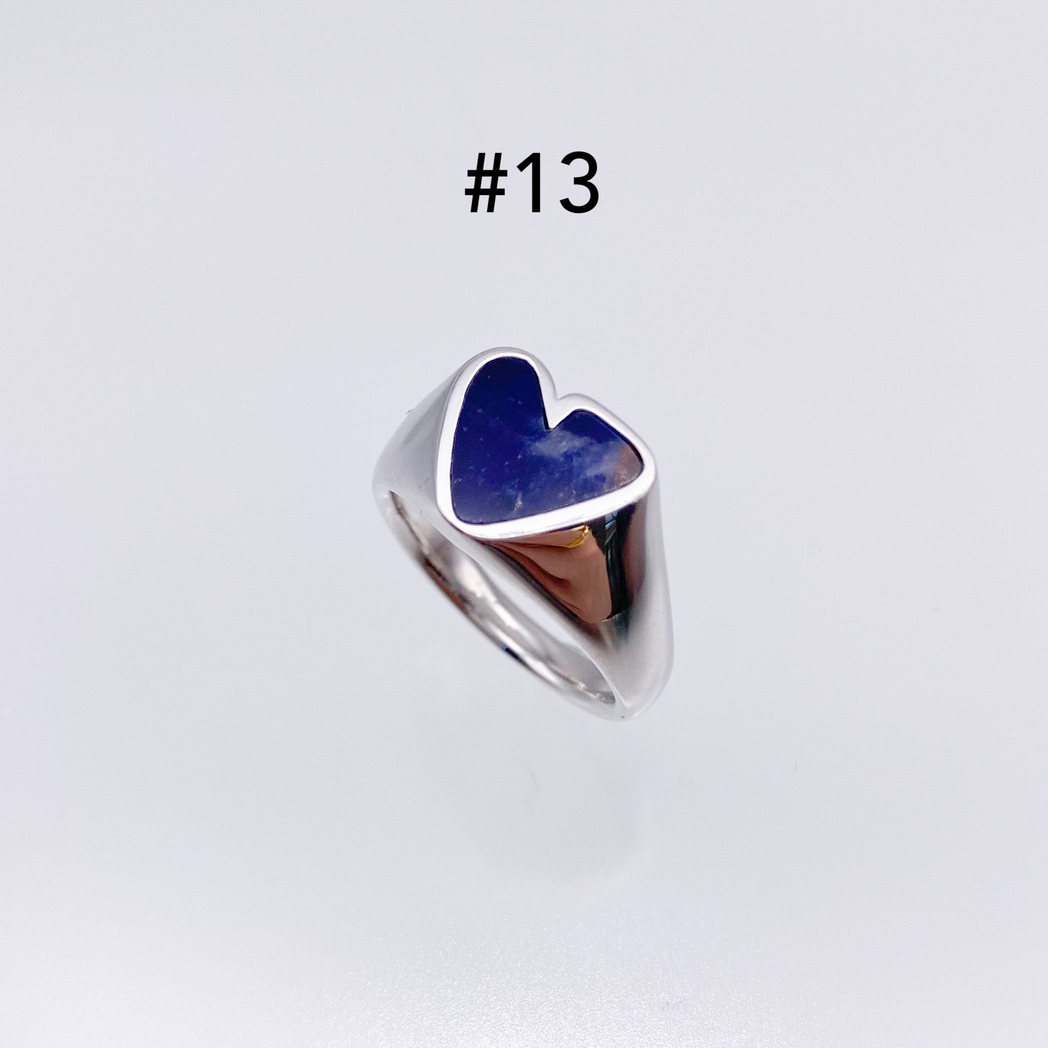 ROUGH HEART SODALITE STONE RING – unigem