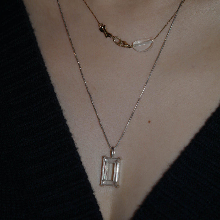 SHAPE OF WATER_eternity necklace-necklace-SOUHAIT-unigem