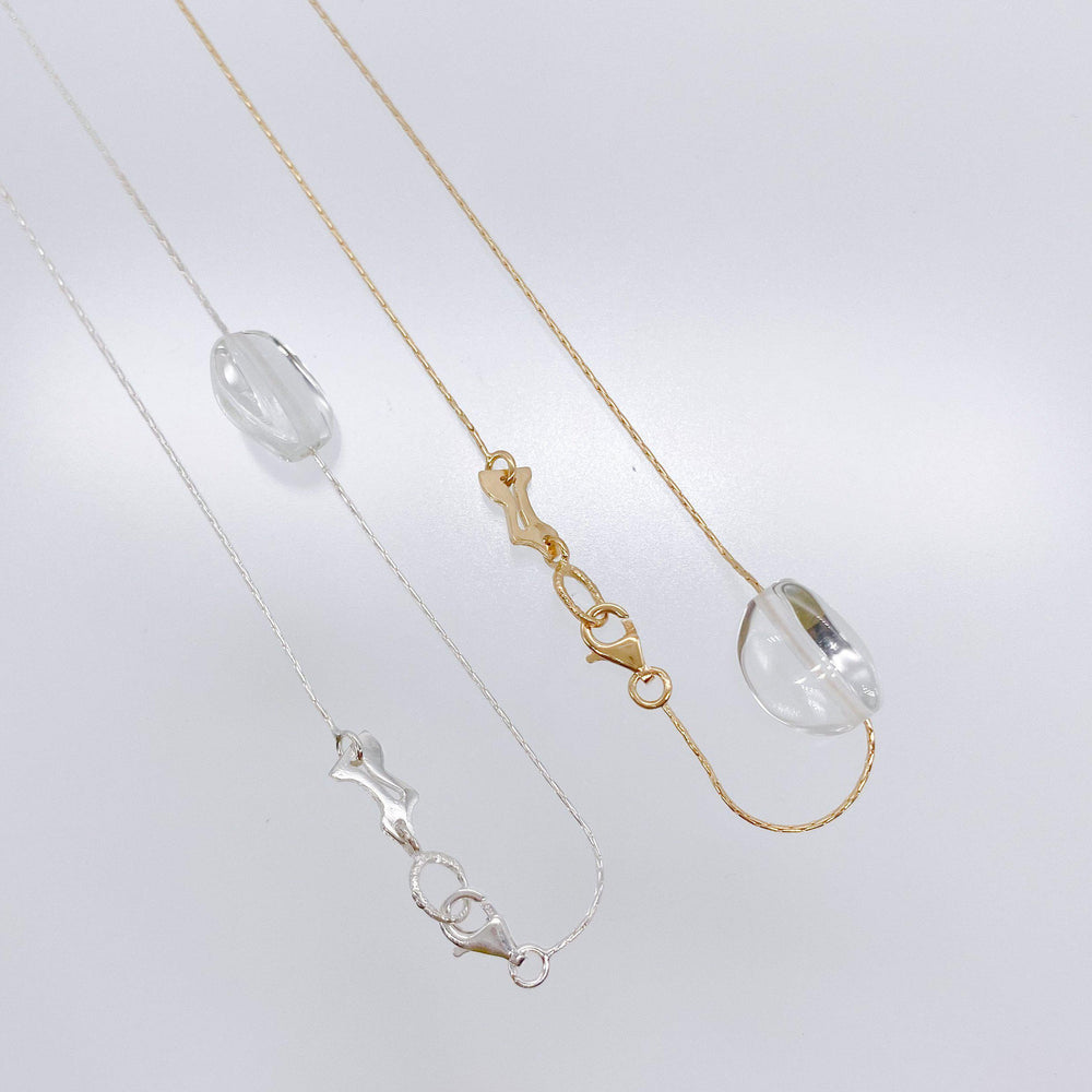 SHAPE OF WATER_eternity necklace-necklace-SOUHAIT-unigem