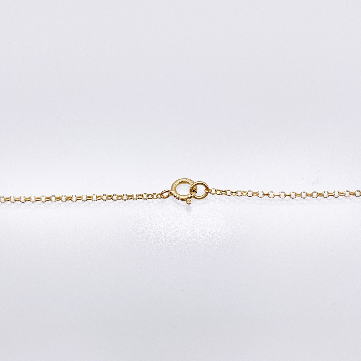 Small Eye Talisman Necklace With Zircon Stones-necklace-Barbóra-unigem