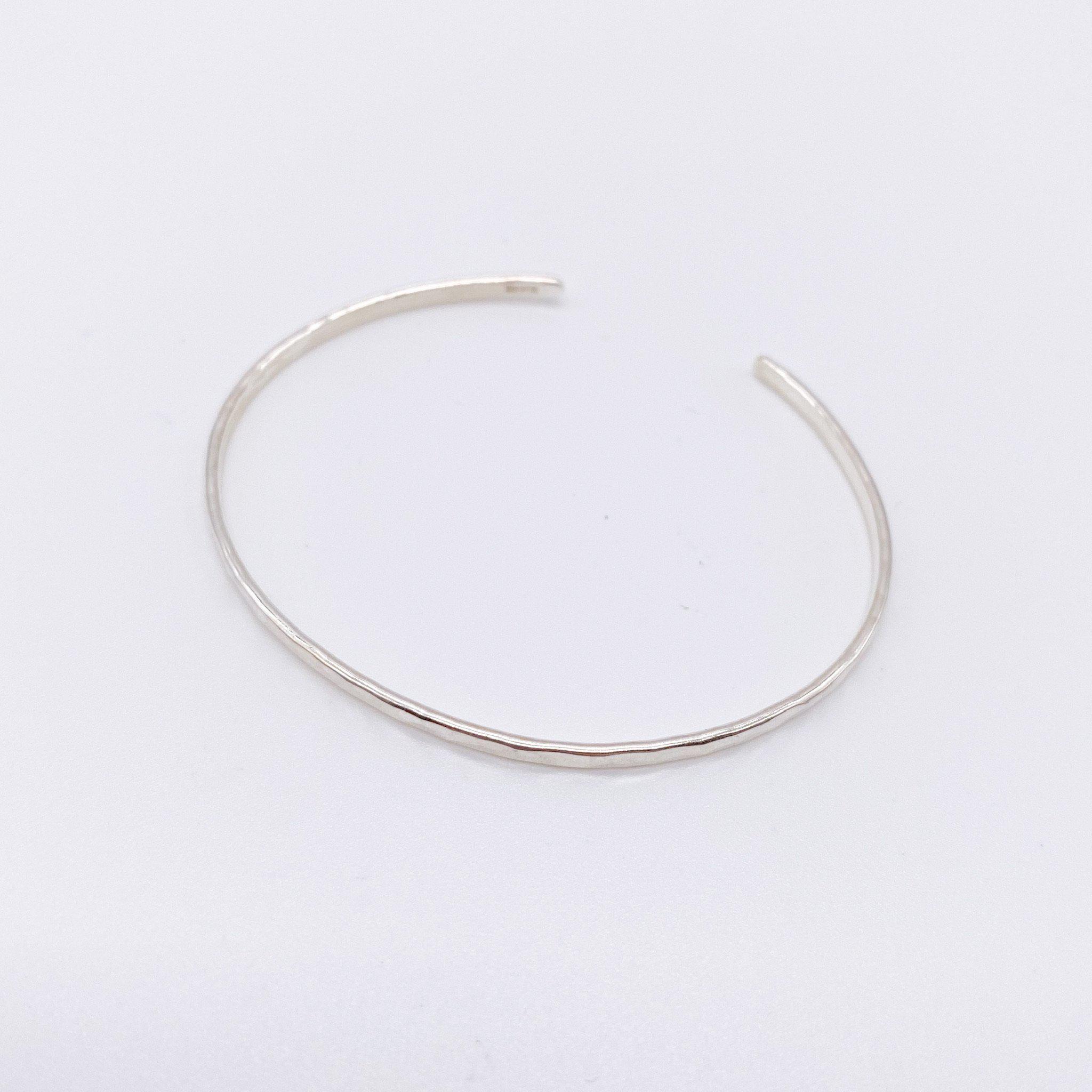 ARAI METAL WORKS シルバー バングル TSUCHIME Bangle 2mm – unigem