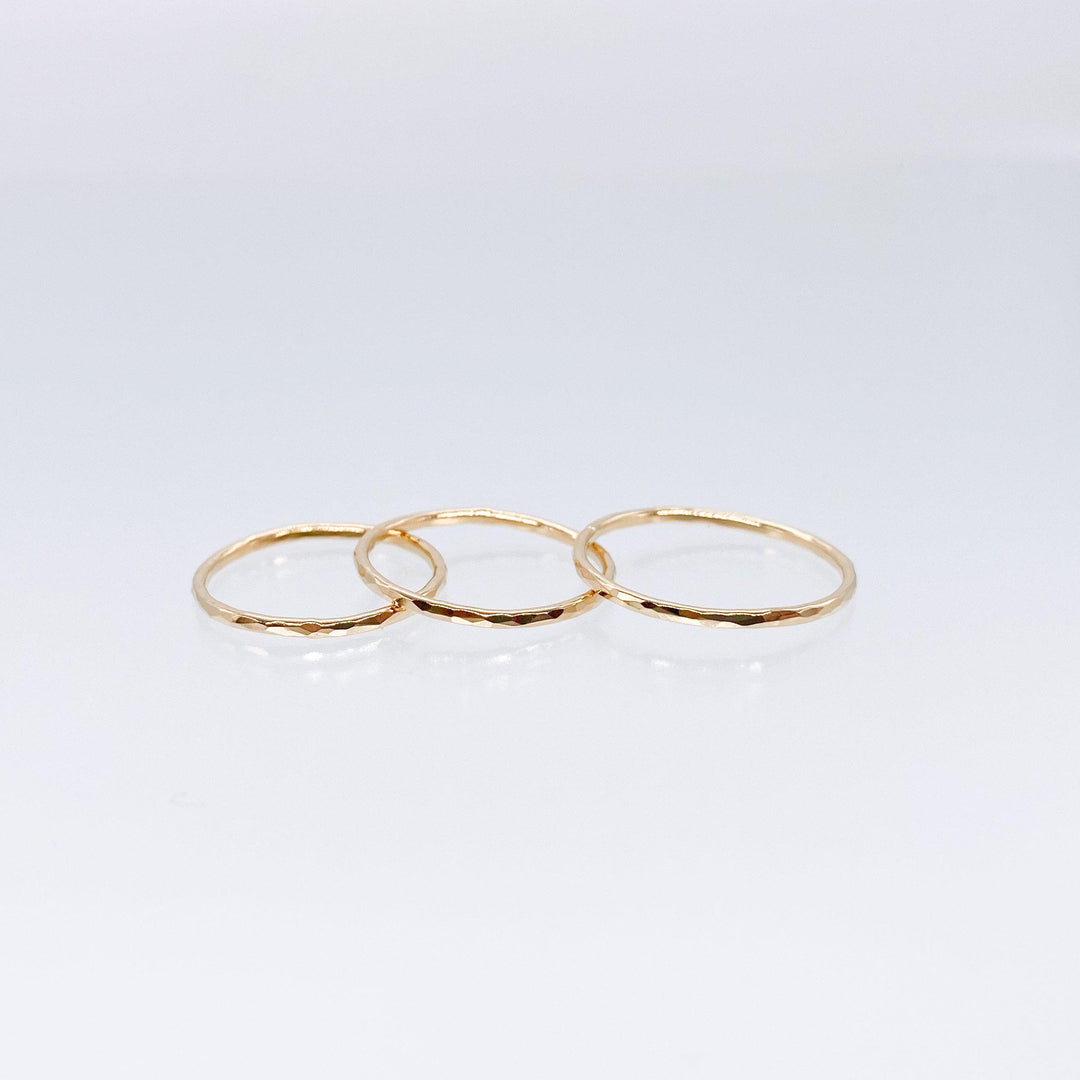 TSUCHIME ring - Polish Gold-ring-ARAI METAL WORKS-unigem
