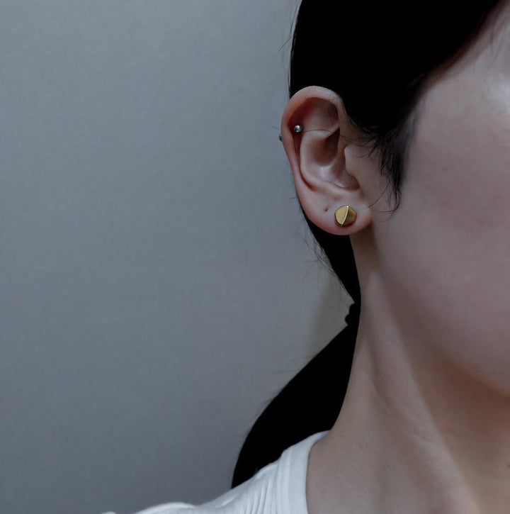 UKISHIMA TIGER EYE EARRINGS-pierced earring-PREEK-unigem