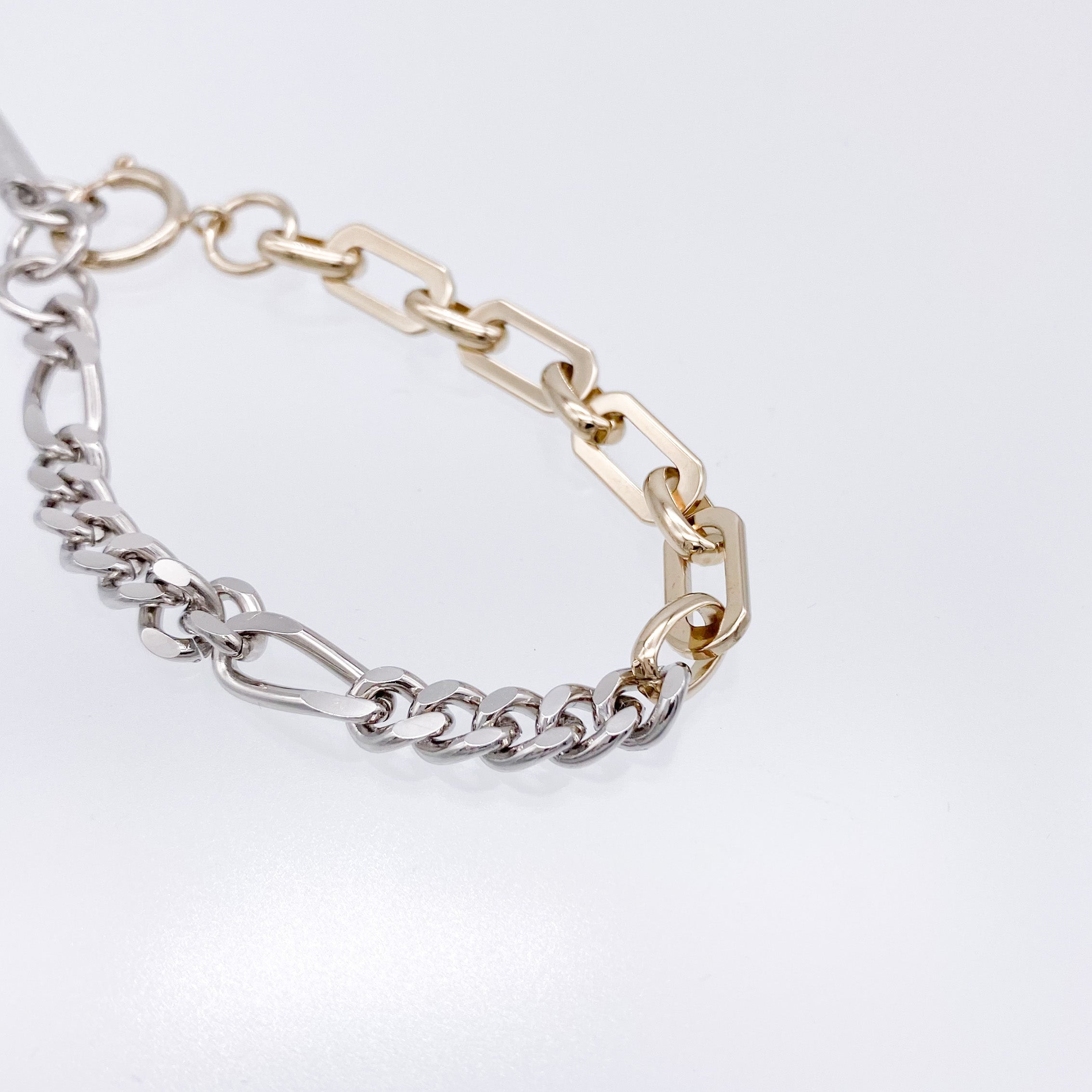 Justine Clenquet シルバー ゴールド ブレスレット Vesper bracelet