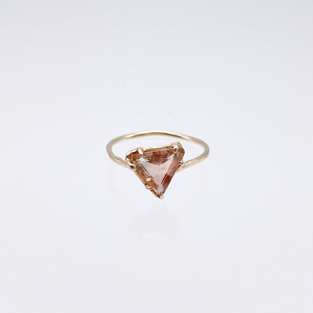oregon sunstone trilliant ring (#13)