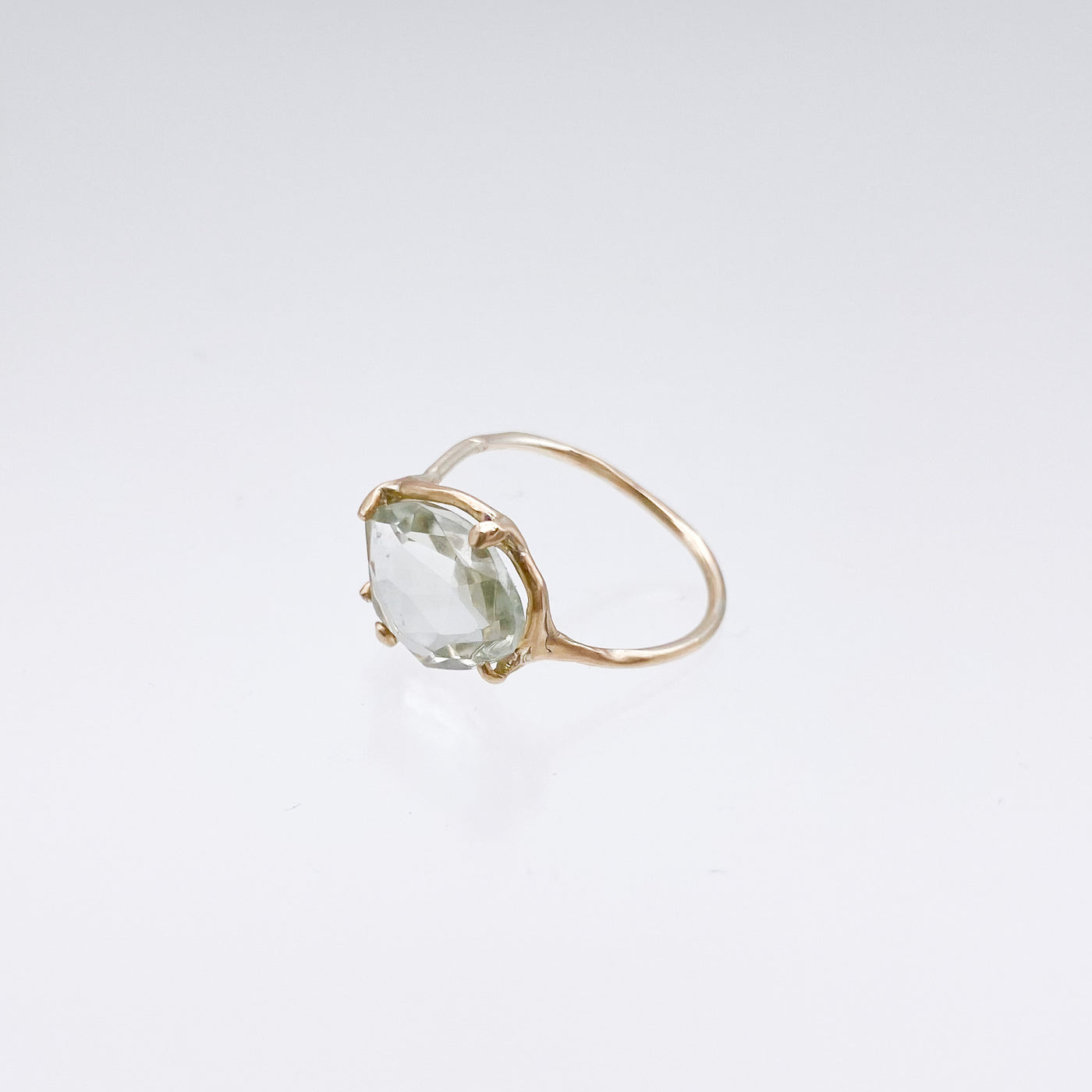 green quartz ring