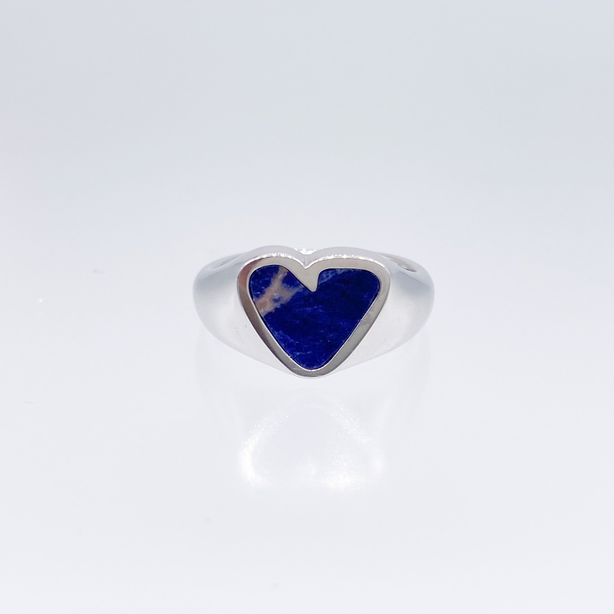 ROUGH HEART SODALITE STONE RING – unigem