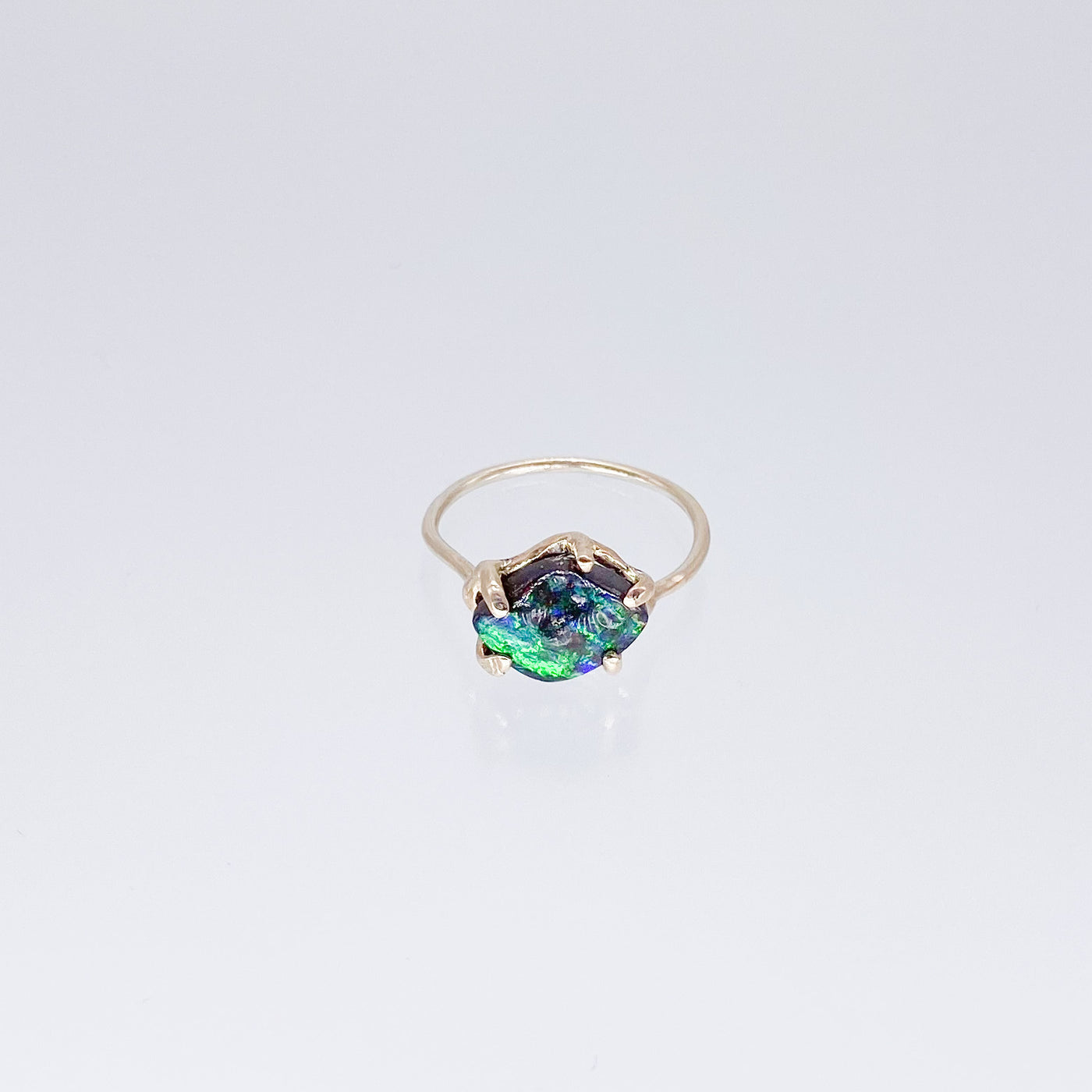 boulder opal ring_2