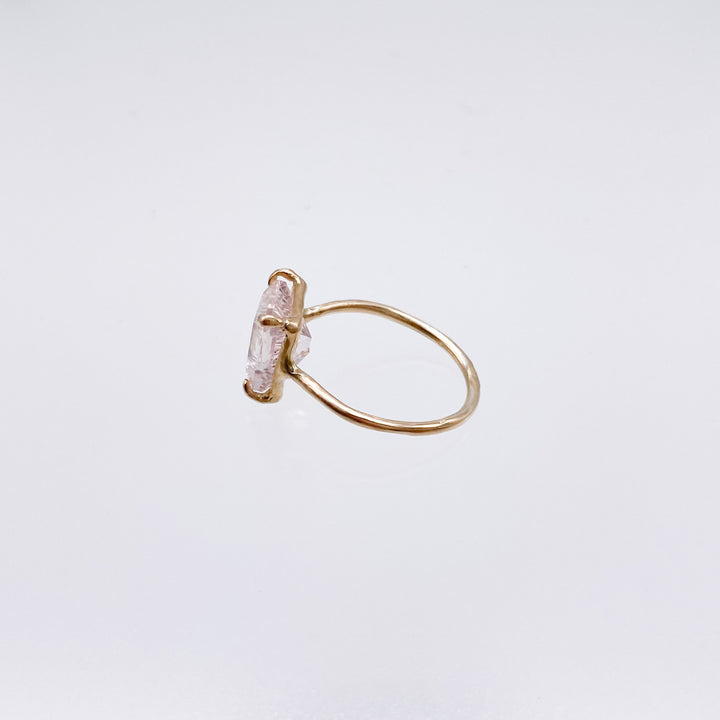 rose quartz ring (#11)
