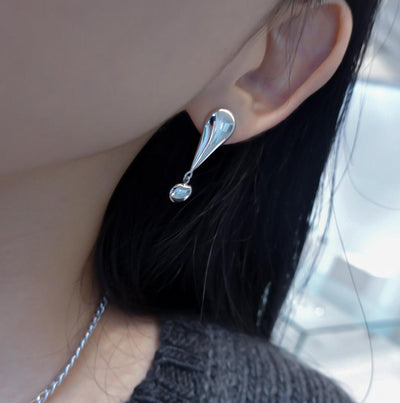 kifuku Exclamation Earring-pierced earring-duoctria-unigem