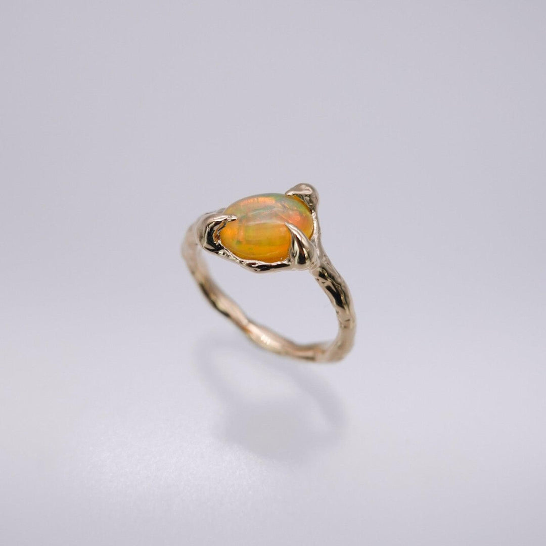 [一点物] ethiopian opal ring