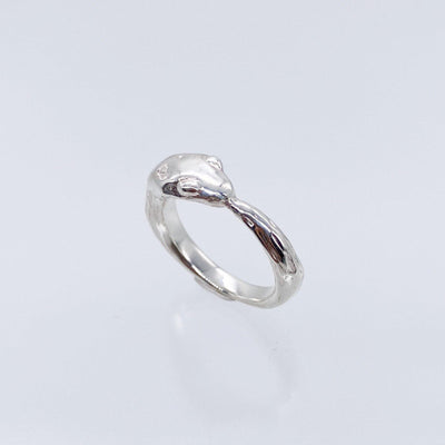 ouroboros silver925-ring-GAGAN-unigem