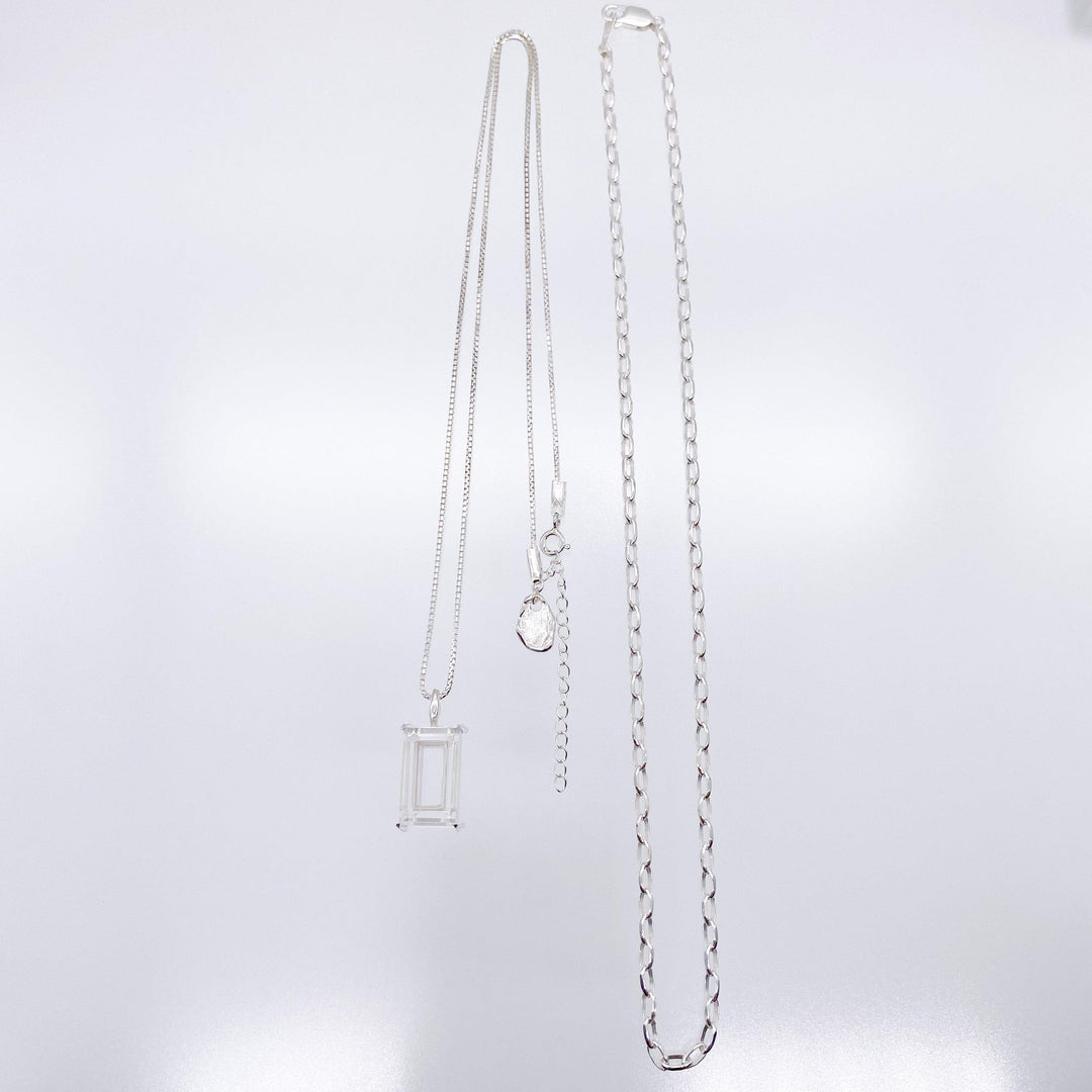 pure frame necklace-necklace-SOUHAIT-unigem